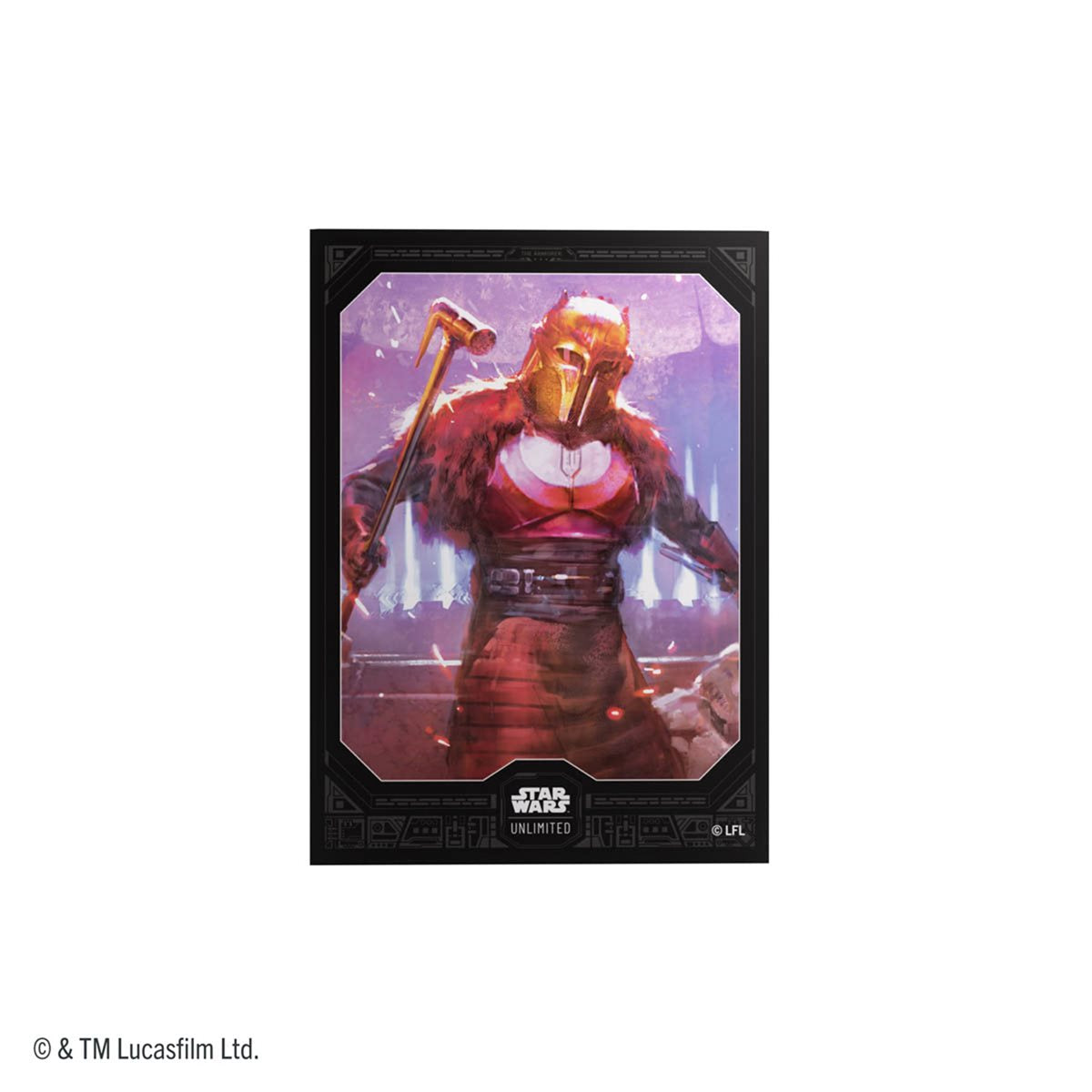 Sleeves: Star Wars: Unlimited: Premium Art Sleeves: The Armorer