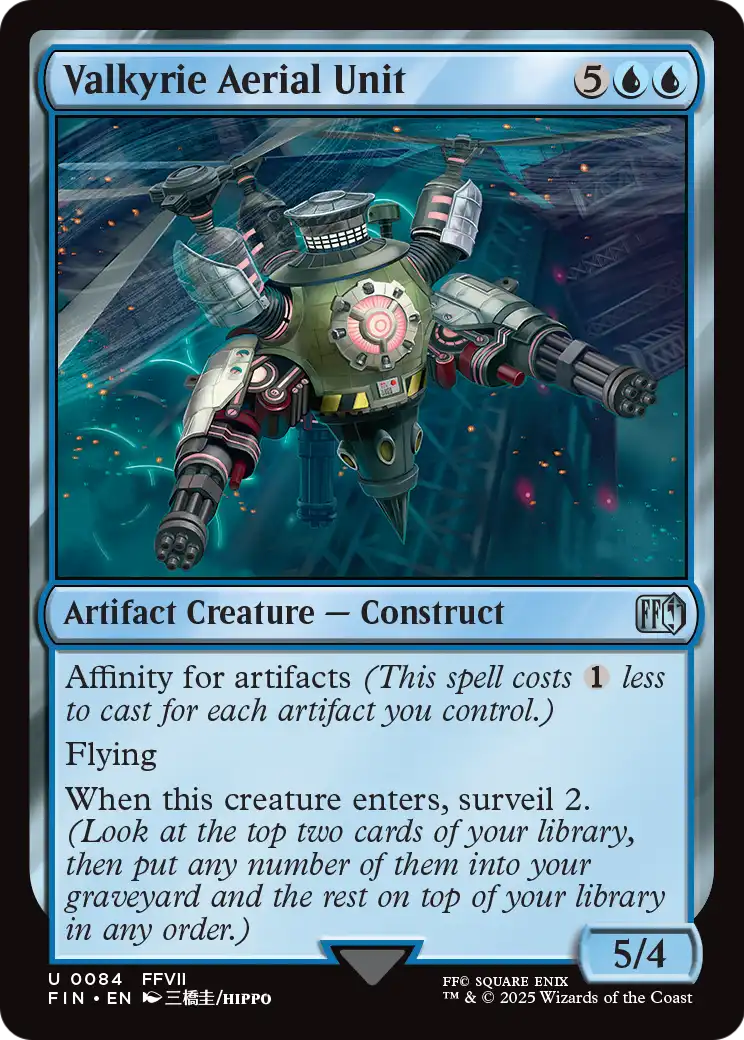 Valkyrie Aerial Unit [FINAL FANTASY]