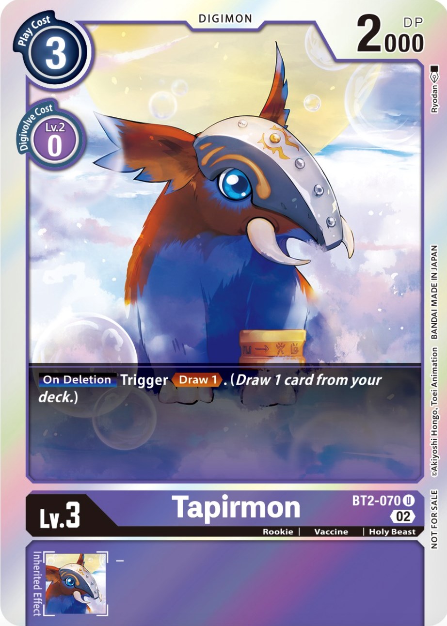 Tapirmon (Official Tournament Pack Vol.8) [Release Special Booster Promos]