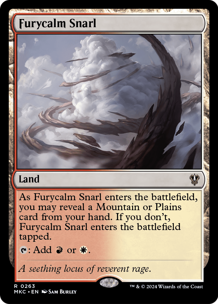 Furycalm Snarl [Murders at Karlov Manor Commander]