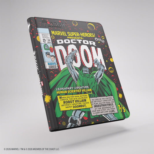 Binder: Magic: The Gathering: Marvel Super Heroes: Zip-Up Album 18-Pkt: Doc D / Spider-Man Pan