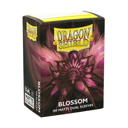 DRAGON SHIELD STANDARD  SIZE SLEEVES BLOSSOM - MATTE DUAL 100CT