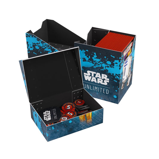 Deck Box: Star Wars: Unlimited - A Lawless Time: Soft Crate: C-3PO & R2-D2