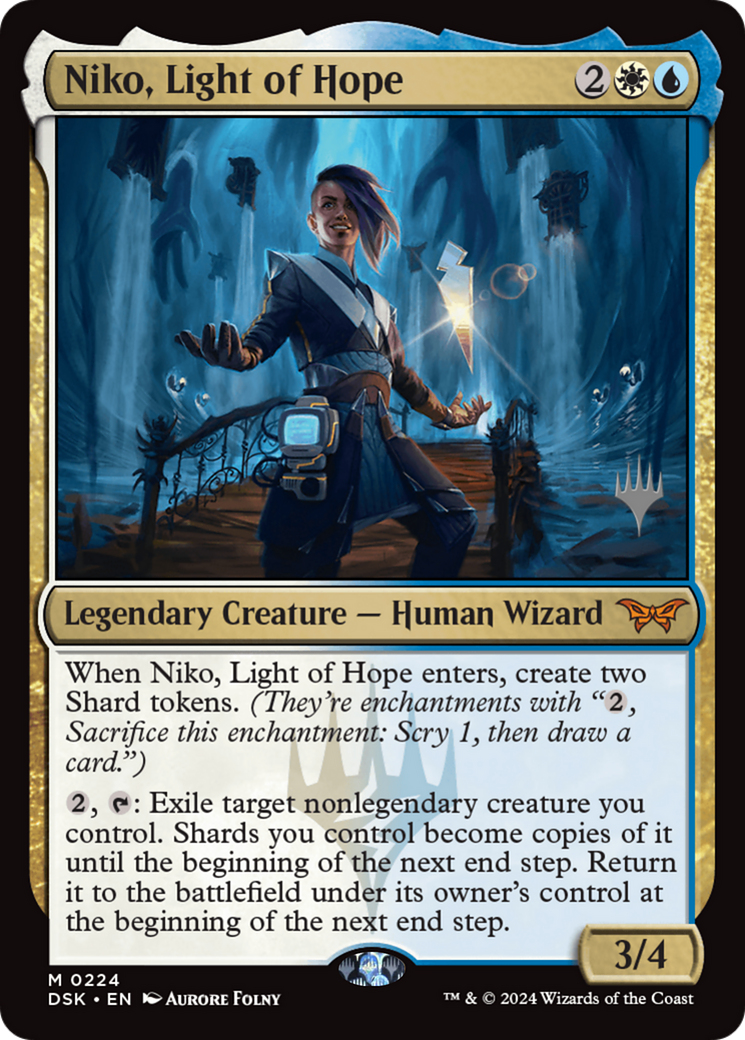 Niko, Light of Hope (Promo Pack) [Duskmourn: House of Horror Promos]