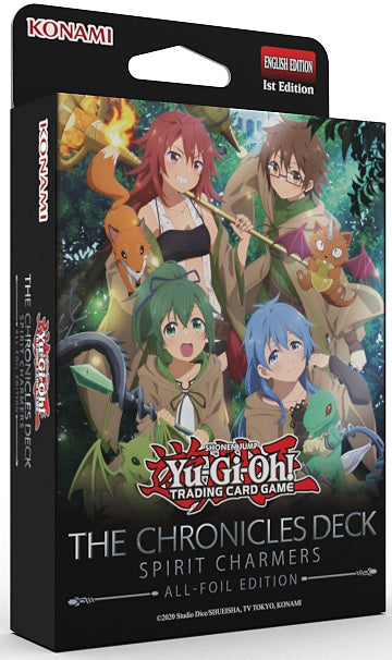 YGO THE CHRONICLES DECK: Spirit Charmers (All-Foil Edition) Deck