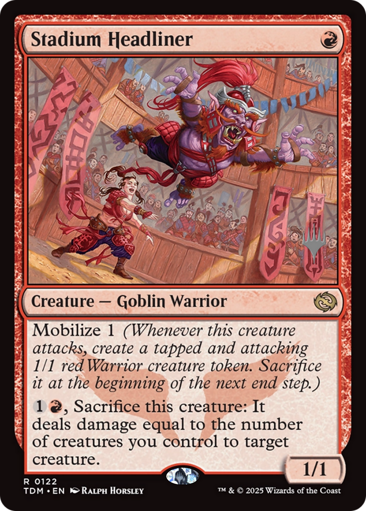 Stadium Headliner [Tarkir: Dragonstorm Promos]