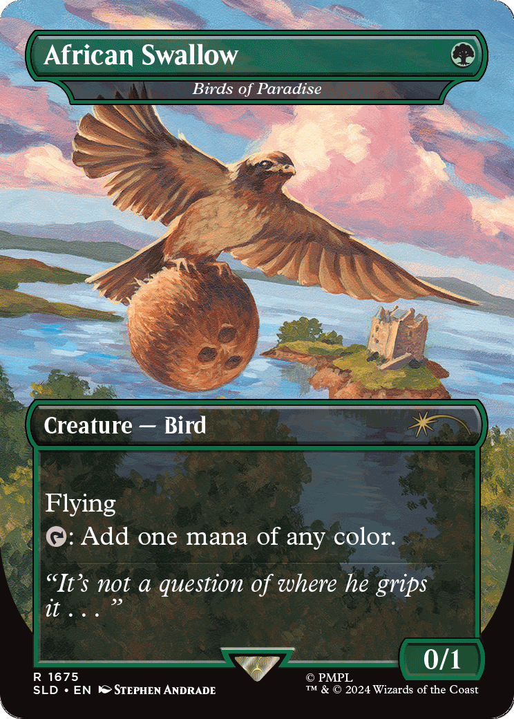African Swallow - Birds of Paradise [Secret Lair Drop Series]