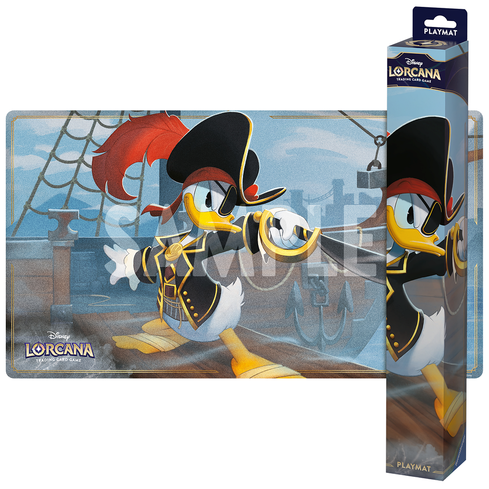 DISNEY LORCANA PLAYMAT SET 6 MAT DONALD