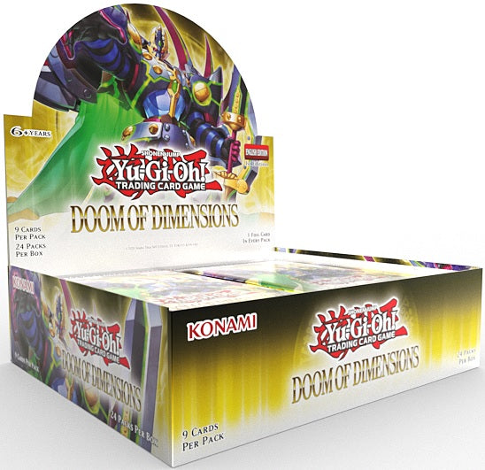 YGO DOOM OF DIMENSIONS BOOSTER BOX (24.09.2025)