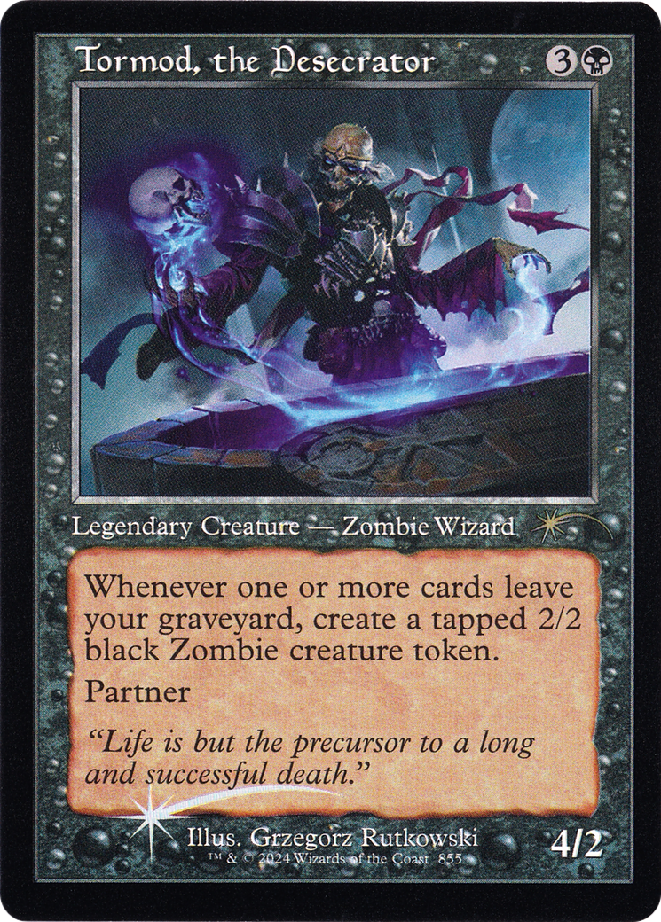 Tormod, the Desecrator (Retro Frame) [Secret Lair Drop Series]