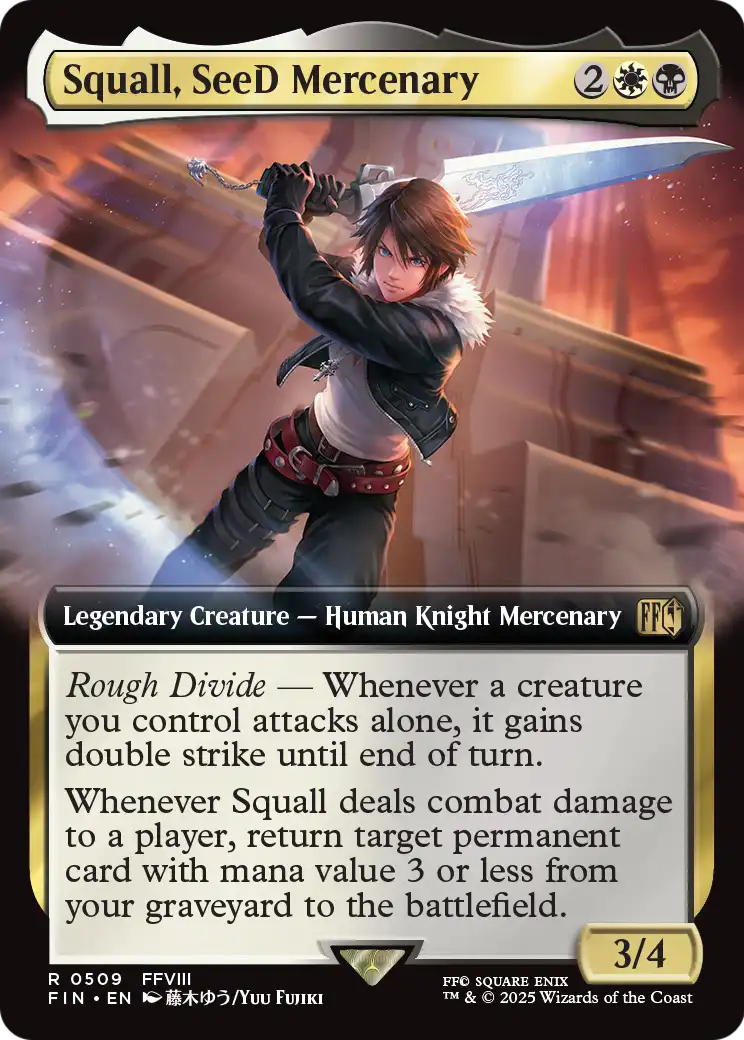 Squall, SeeD Mercenary (Extended Art) [FINAL FANTASY]