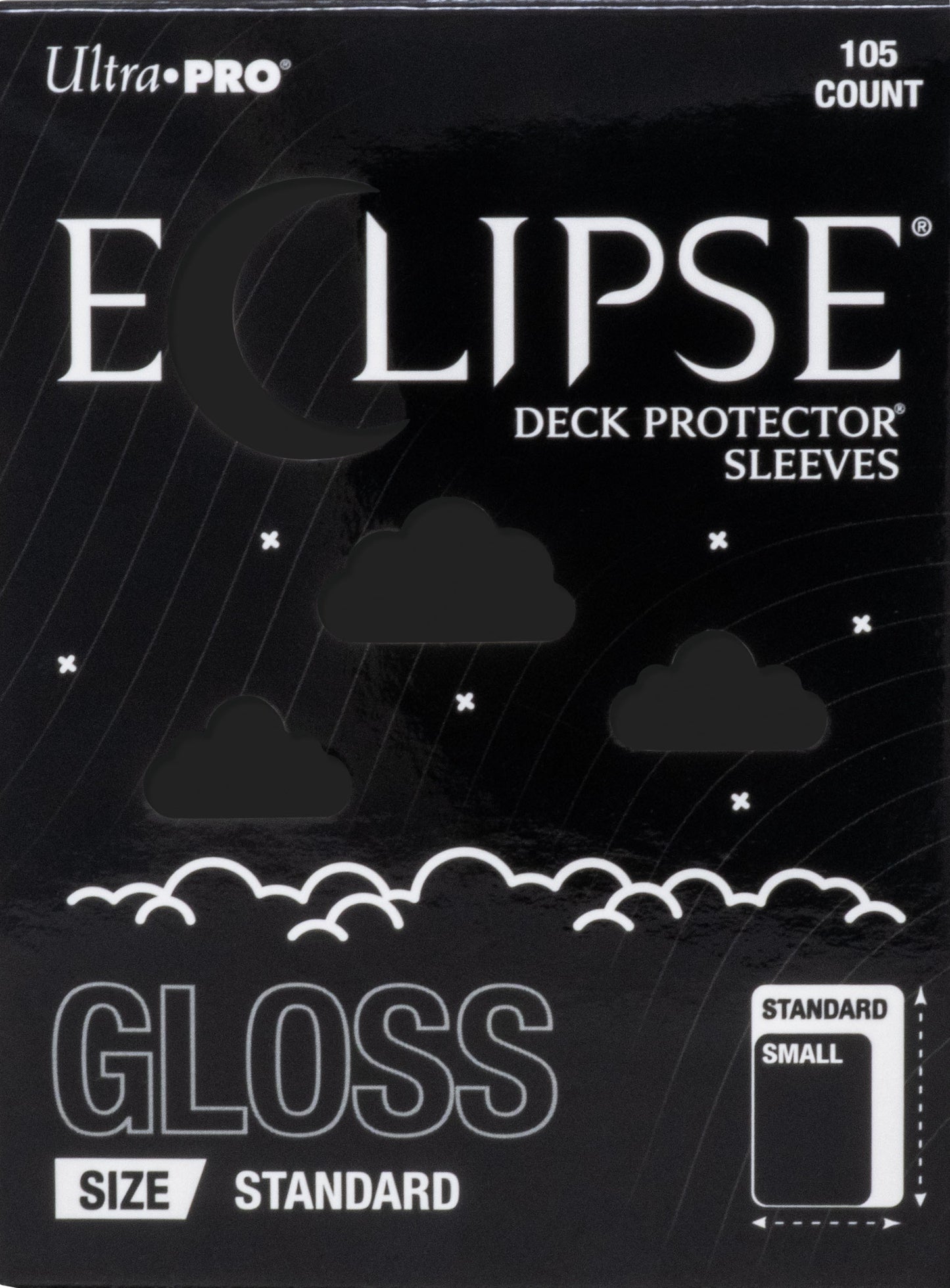Eclipse Standard Sleeves - Gloss Jet Black