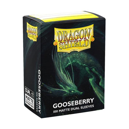 DRAGON SHIELD STANDARD SIZE SLEEVES GOOSEBERRY - MATTE DUAL 100CT