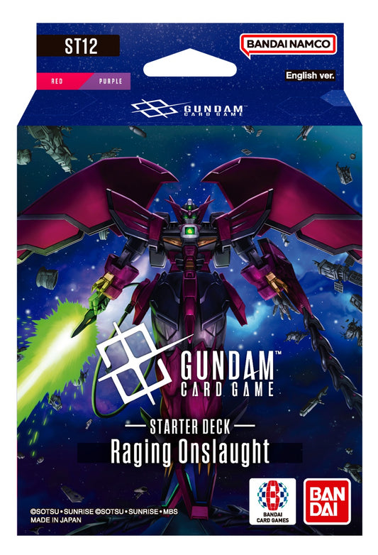GUNDAM ST-12 RAGING ONSLAUGHT STARTER DECK