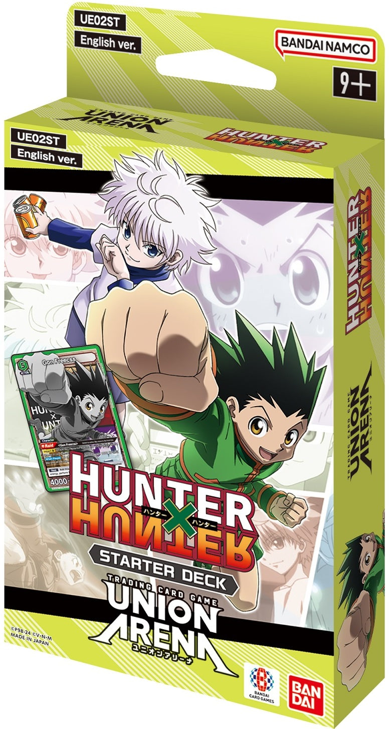 UNION ARENA STARTER DECK HUNTER X HUNTER