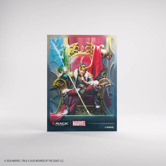 Sleeves: Magic: The Gathering-Marvel Super Heroes: Premium Art Sleeves: Loki