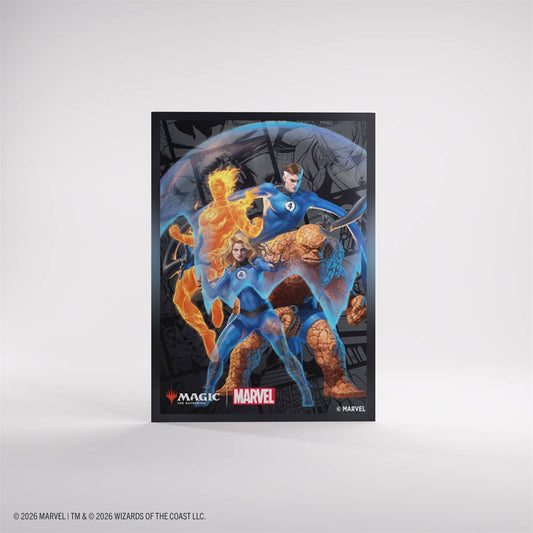 Sleeves: Magic: The Gathering-Marvel Super Heroes: Premium Art Sleeves: Fantastic Four