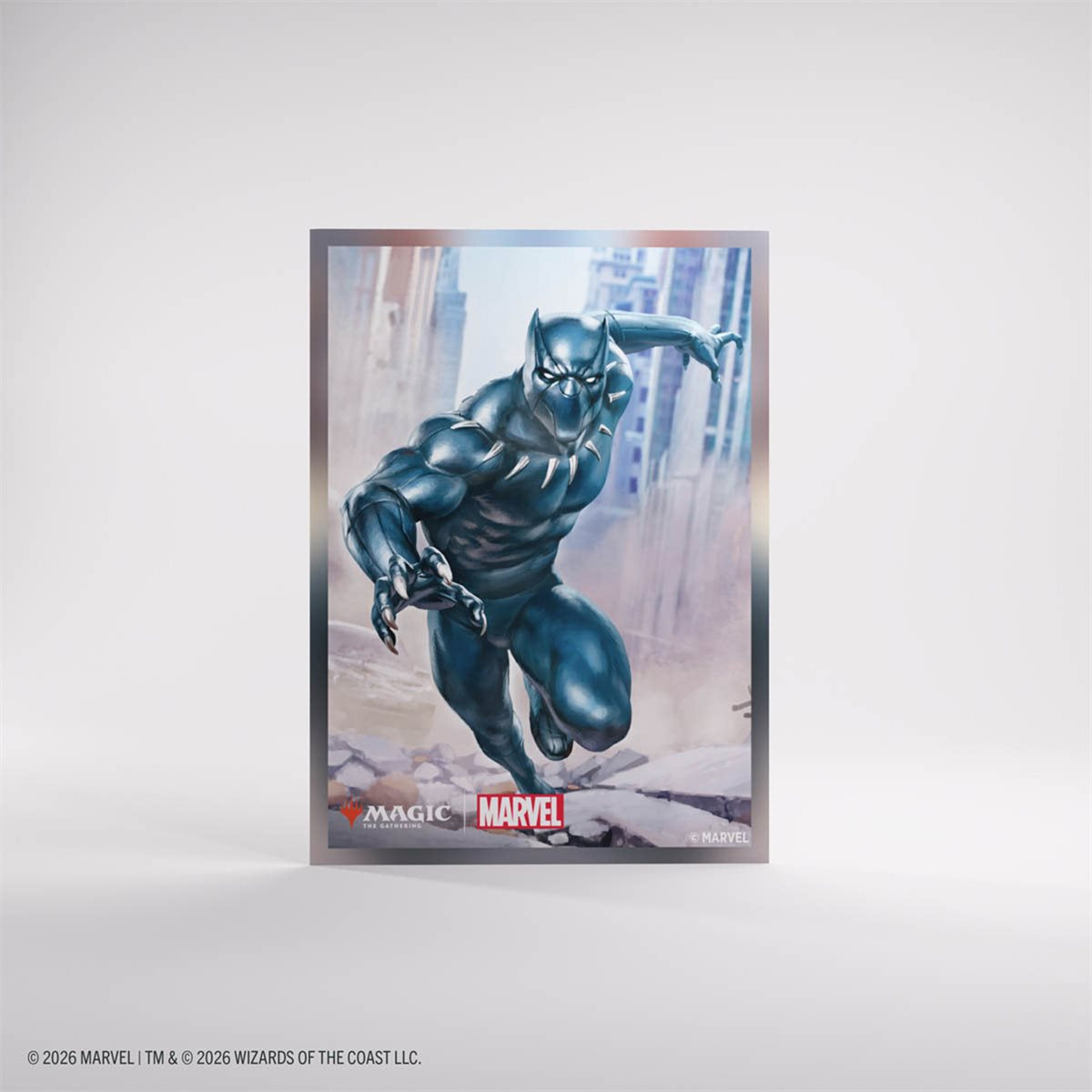 Sleeves: Magic: The Gathering-Marvel Super Heroes: Premium Art Sleeves: Black Panther