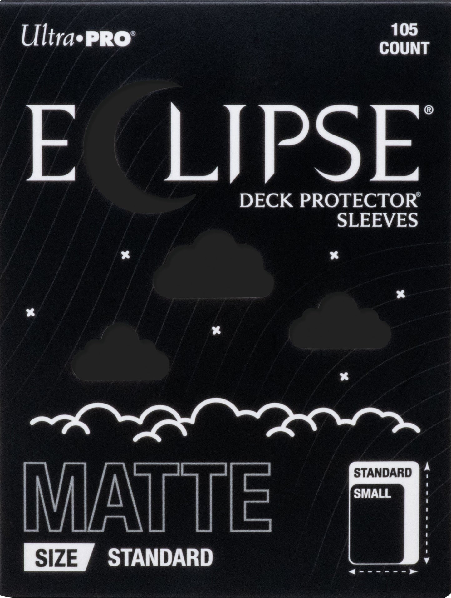 Eclipse Standard Sleeves - Matte Jet Black