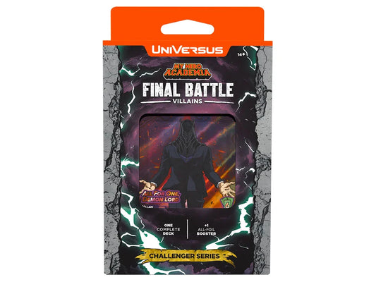 My Hero Academia: Final Battle: Heroes Deck Villains Deck — All For One & Tomura Shigaraki