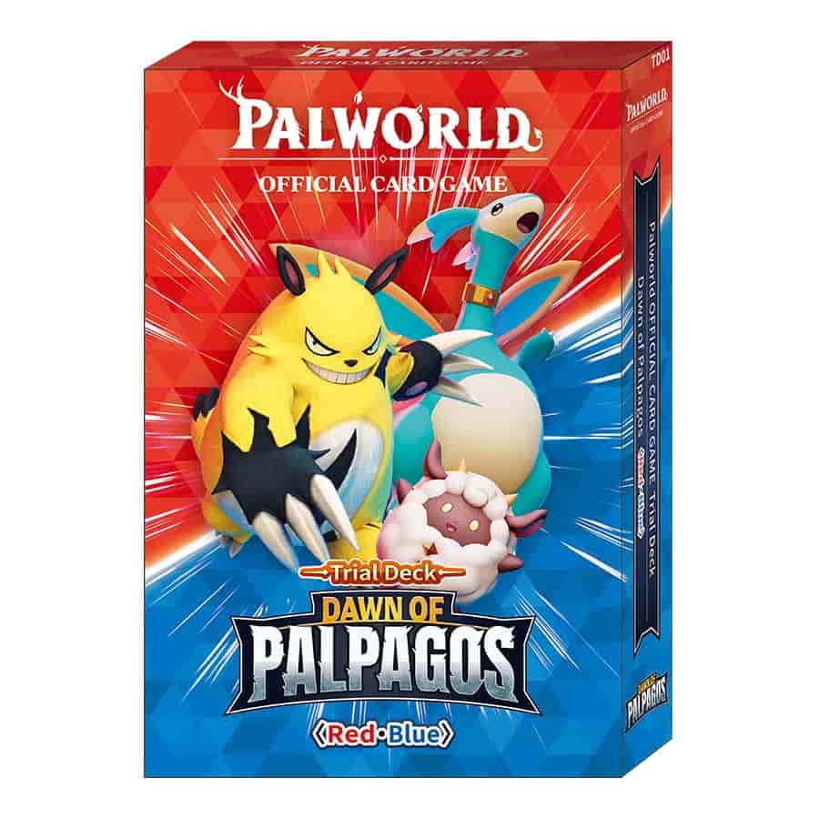 PALWORLD DAWN OF PALPAGOS RED/BLUE TRIAL DECK