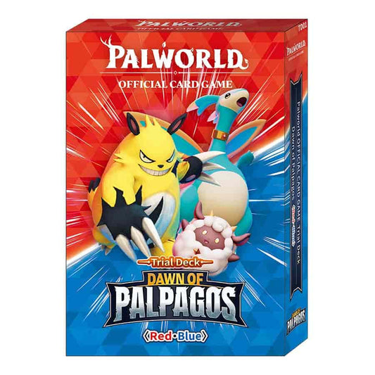 PALWORLD DAWN OF PALPAGOS RED/BLUE TRIAL DECK