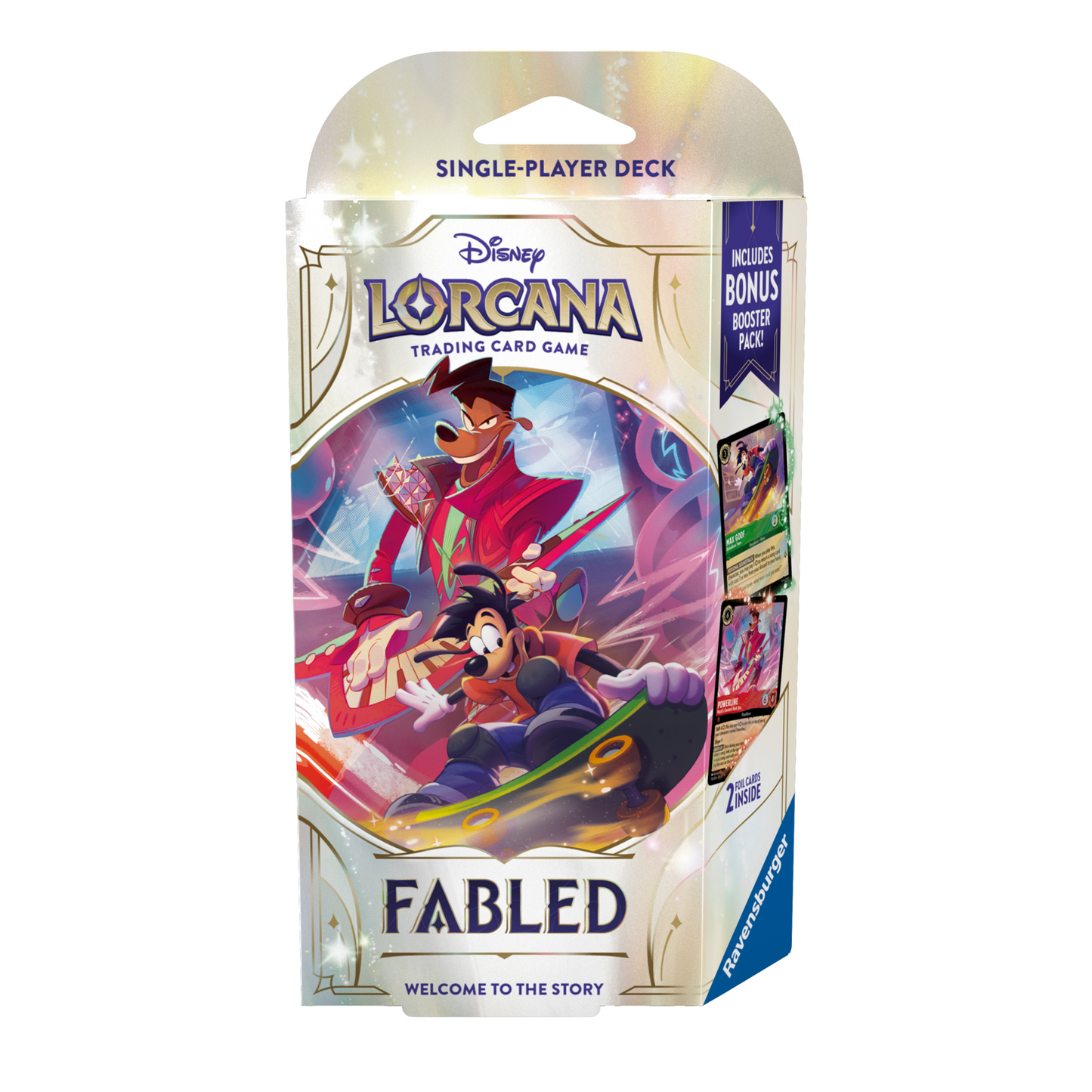 Disney Lorcana - Fabled - Starter Deck - Powerline & Max (FRANÇAIS)