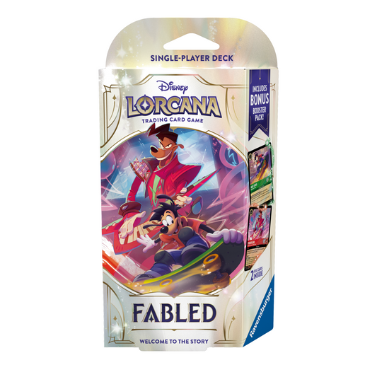 Disney Lorcana - Fabled - Starter Deck - Powerline & Max (FRANÇAIS)