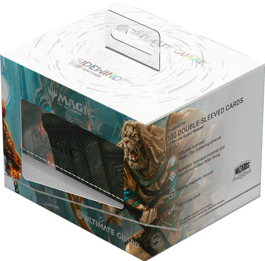 UG DECK CASE SIDEWINDER 100+ XENOSKIN MTG REALITY FRACTURE - WHITE MYTHIC 2