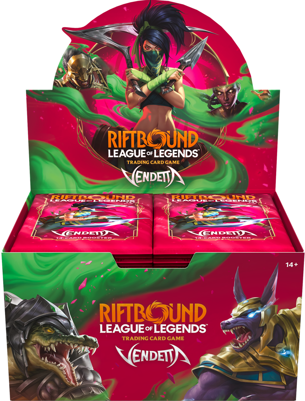RIFTBOUND LEAGUE OF LEGENDS TCG VENDETTA BOOSTER 31 juillet 2026