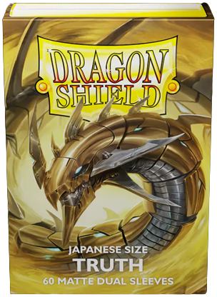 DRAGON SHIELD JAPANESE SIZE SLEEVES TRUTH - MATTE DUAL 60CT