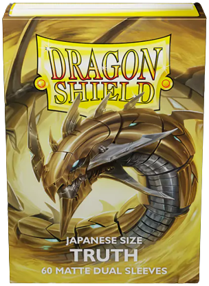 DRAGON SHIELD STANDARD  SIZE SLEEVES TRUTH - MATTE DUAL 100CT (Copy)