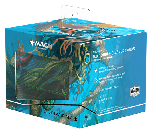 UG DECK CASE SIDEWINDER 100+ XENOSKIN MTG LORWYN ECLIPSED - BLUE LEGENDARY RARE