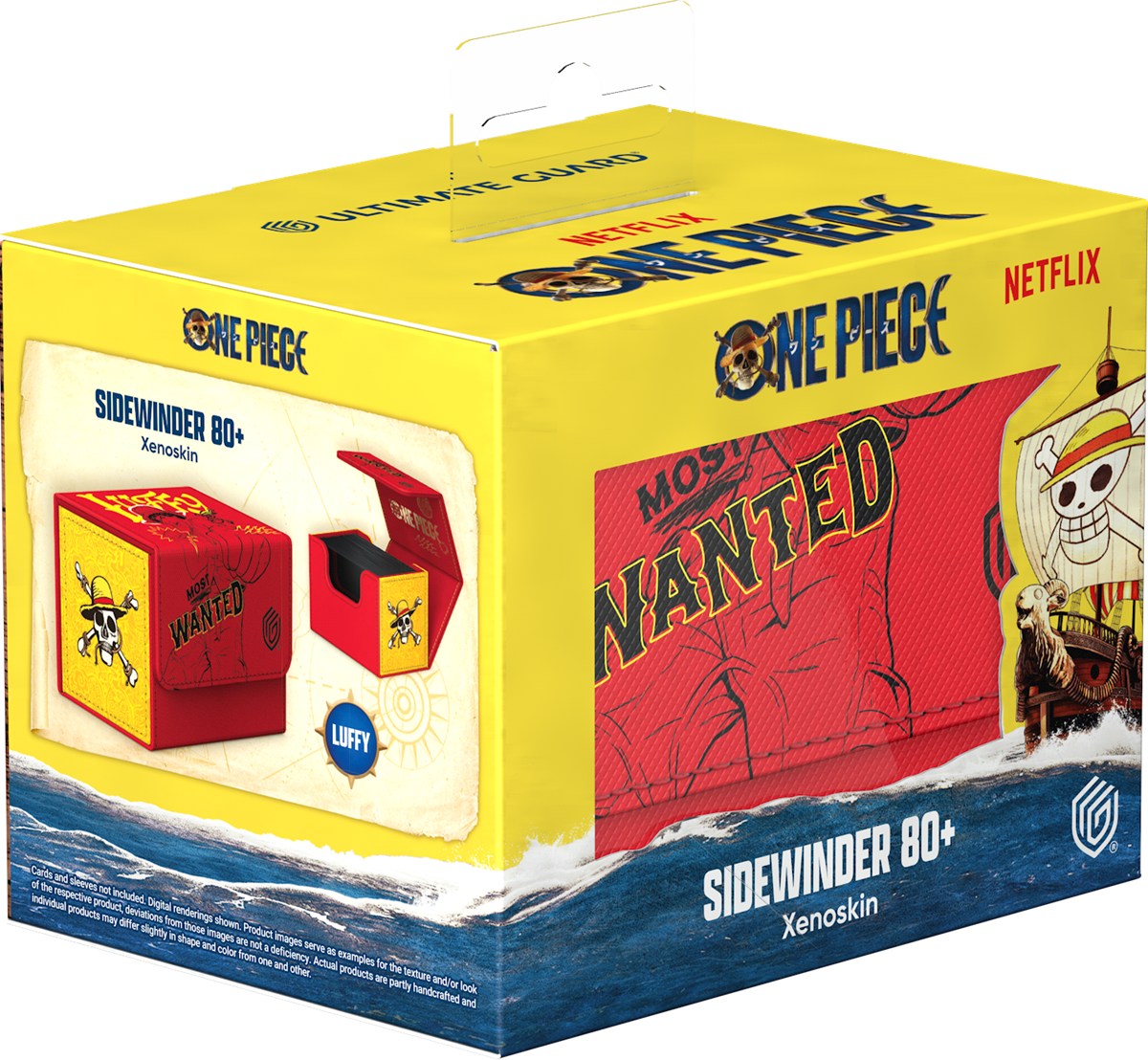 UG DECK CASE SIDEWINDER 80+ XENOSKIN ONE PIECE -- LUFFY