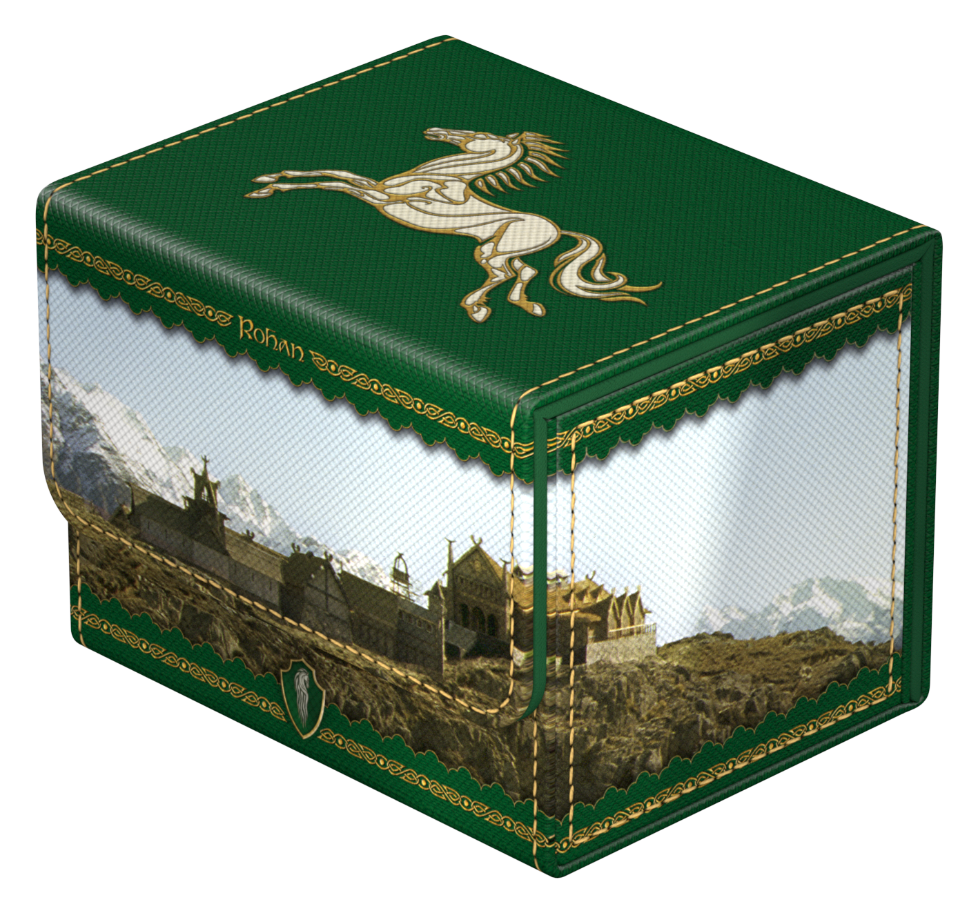 UG DECK CASE SIDEWINDER 100+ XENOSKIN LOTR PLACES OF MIDDLE EARTH - ROHAN
