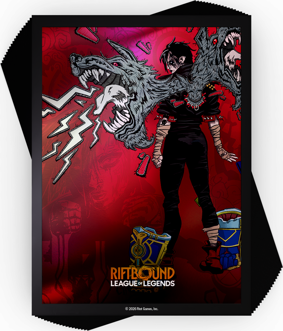 RIFTBOUND LEAGUE OF LEGENDS TCG UNLEASHED ART SLEEVES #1 100CT
