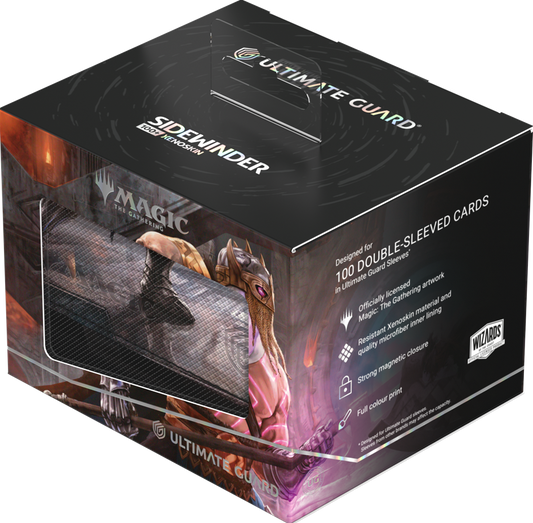 UG DECK CASE SIDEWINDER 100+ XENOSKIN MTG REALITY FRACTURE - GREEN RARE 1