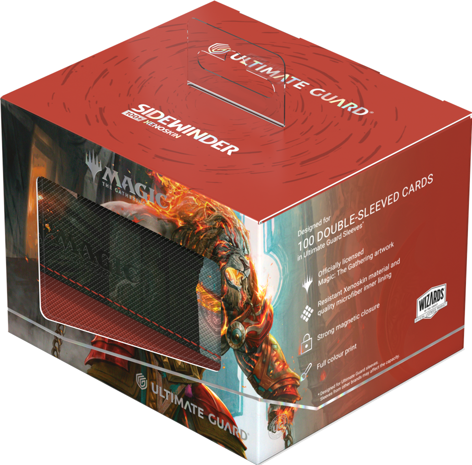 UG DECK CASE SIDEWINDER 100+ XENOSKIN MTG REALITY FRACTURE - WHITE MYTHIC 1