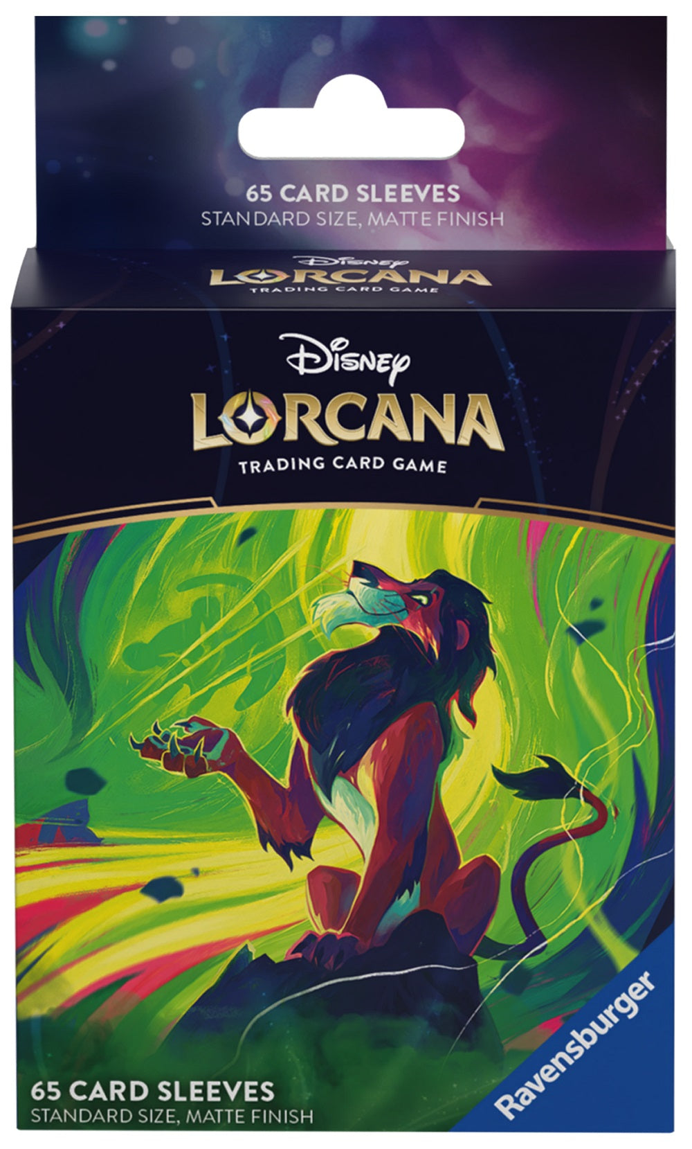 DISNEY LORCANA CARD SLEEVE SET 6 SCAR  2024-11-15