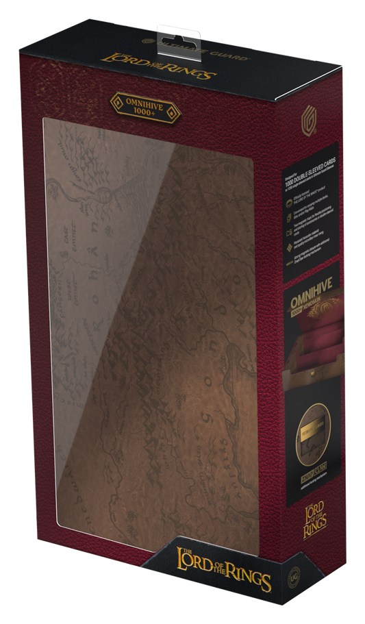 UG DECK CASE OMNIHIVE 1000+ LOTR PLACES OF MIDDLE EARTH