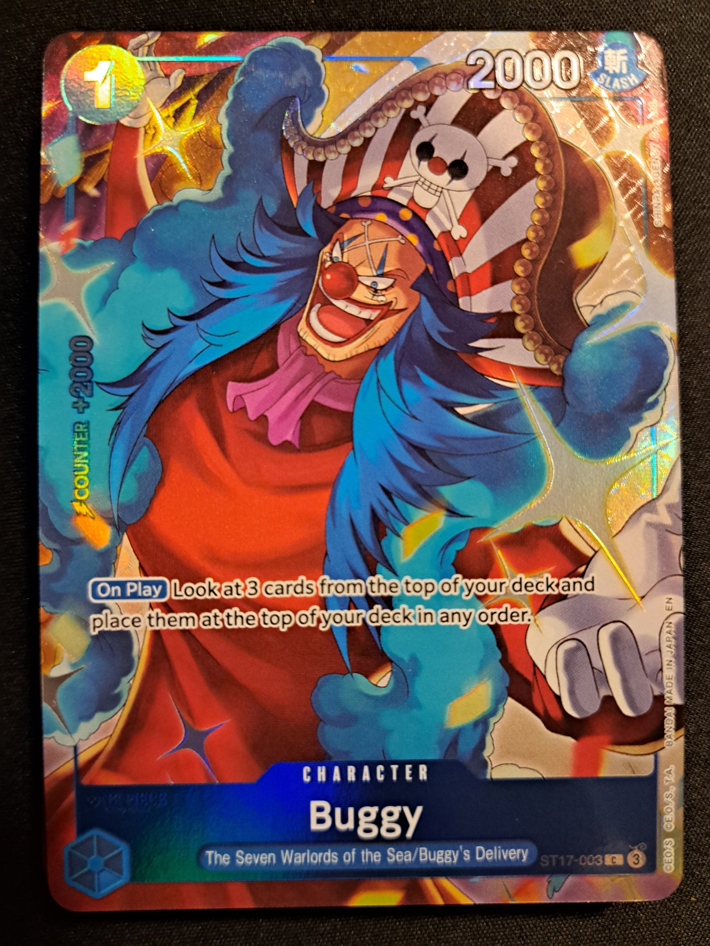 Buggy (Seven Warlords of the Sea Binder Set) [One Piece Promotion Cards]