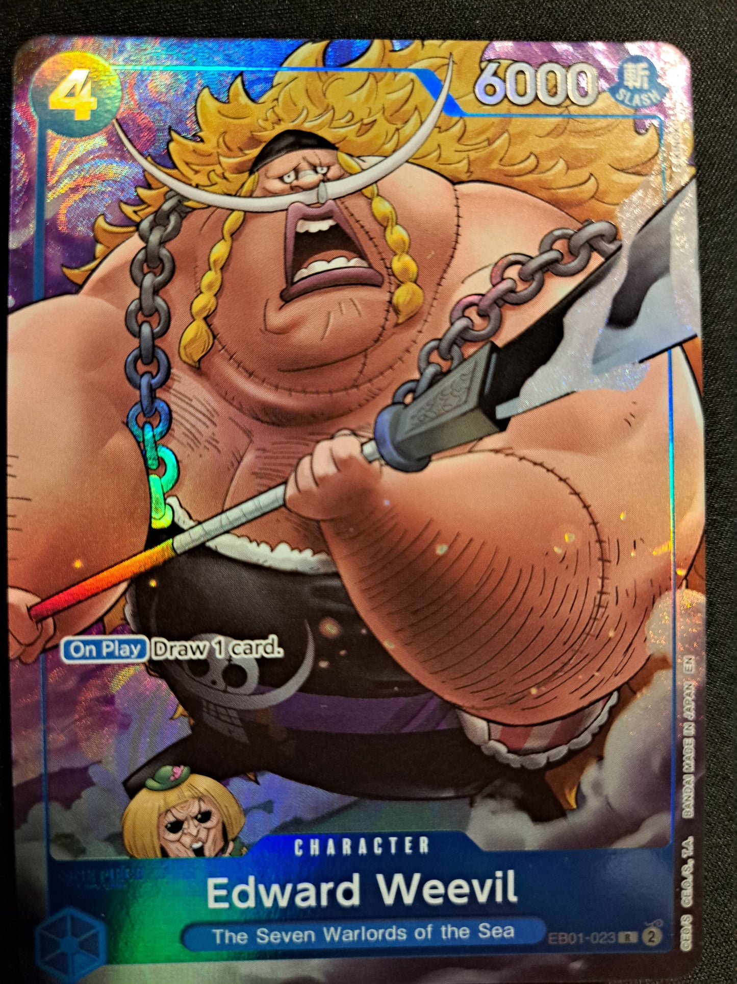 Edward Weevil (Seven Warlords of the Sea Binder Set) [One Piece Promotion Cards]