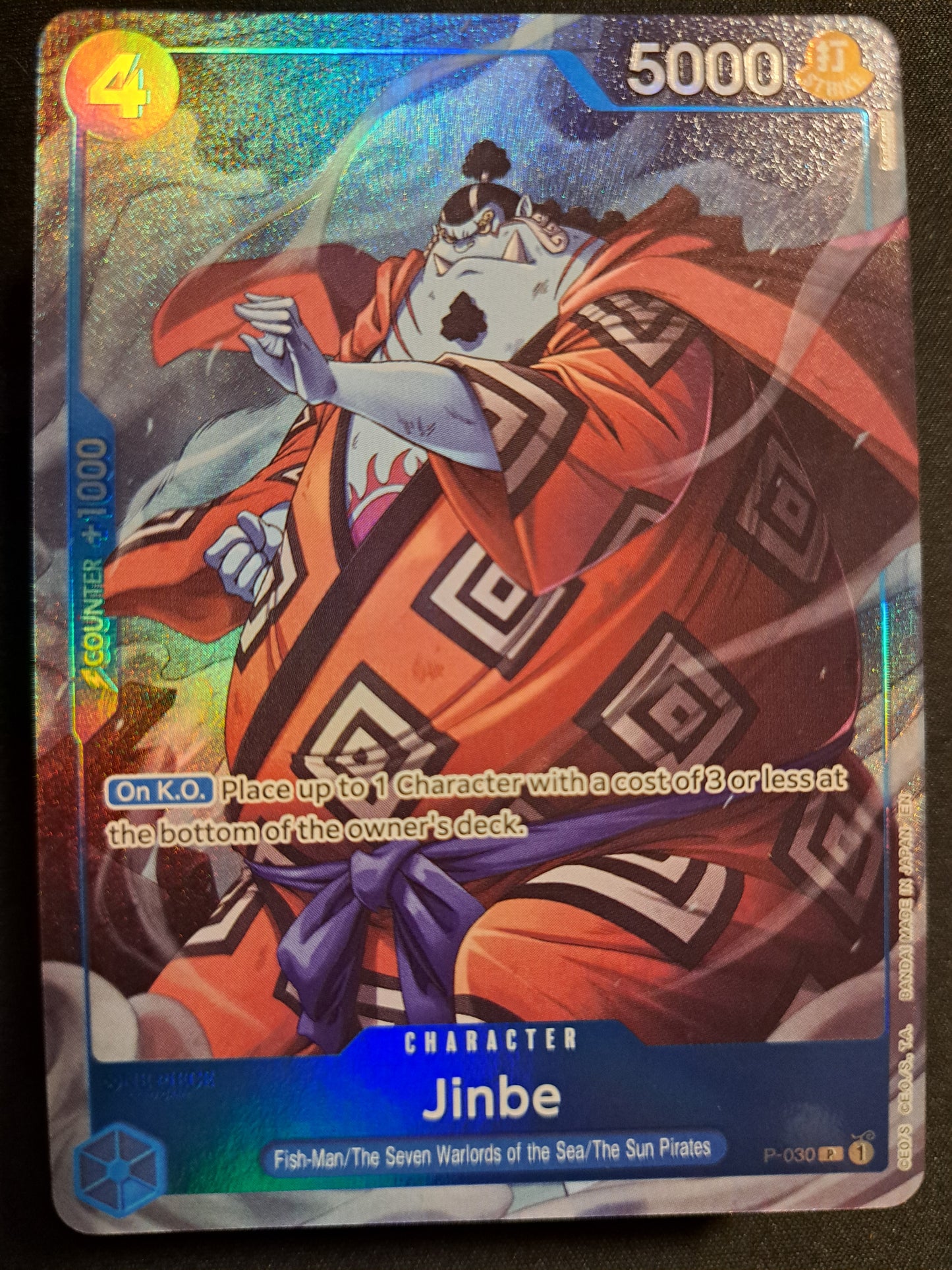 Jinbe (Seven Warlords of the Sea Binder Set) [One Piece Promotion Cards]