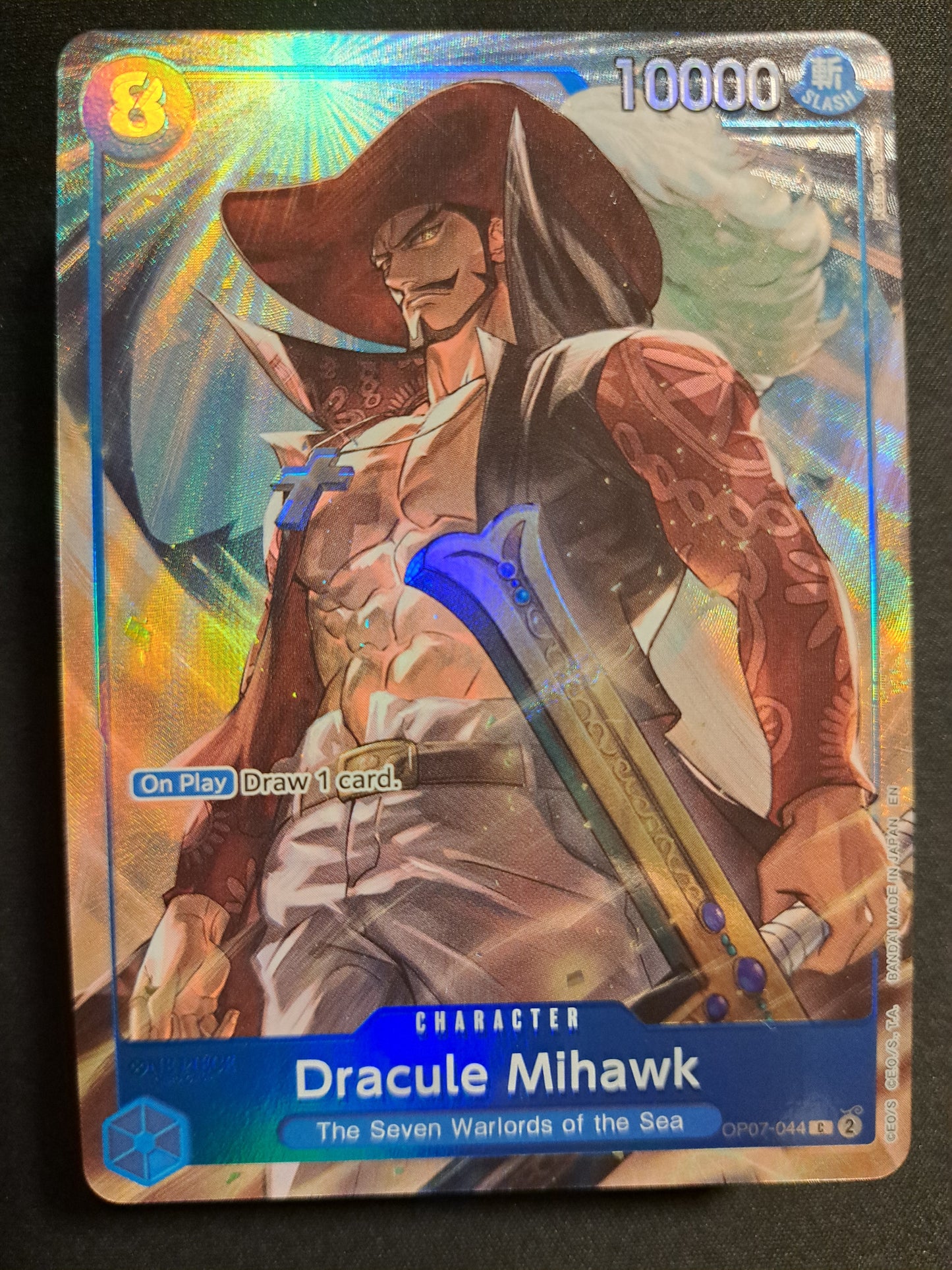 Dracule Mihawk (Seven Warlords of the Sea Binder Set) [One Piece Promotion Cards]