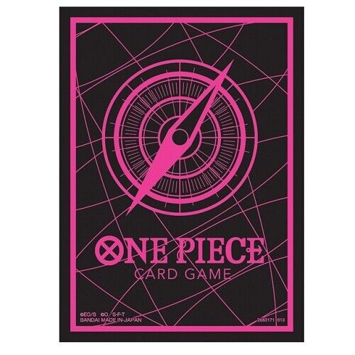 One Piece Card Game: Vol.6 Official Sleeves (Pink/ Black)