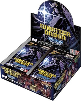 Digimon Card Game - EX-10 - Sinister Order Extra Booster Box (Pre-Order) 2025-09-19