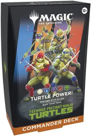 Teenage Mutant Ninja Turtles-  Commander DECK