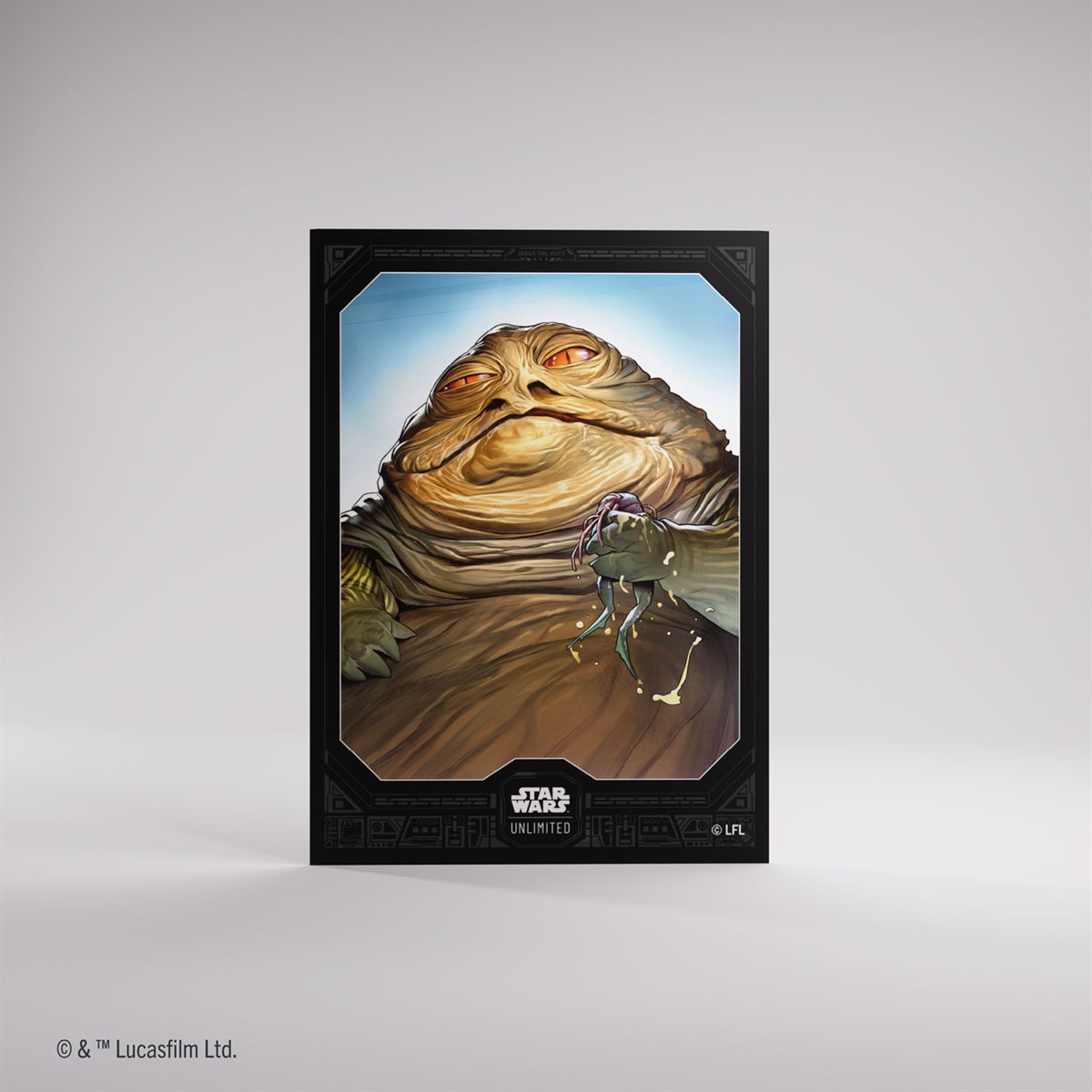 Sleeves: Star Wars: Unlimited - A Lawless Time: Art Sleeve: Jabba the Hutt (60)