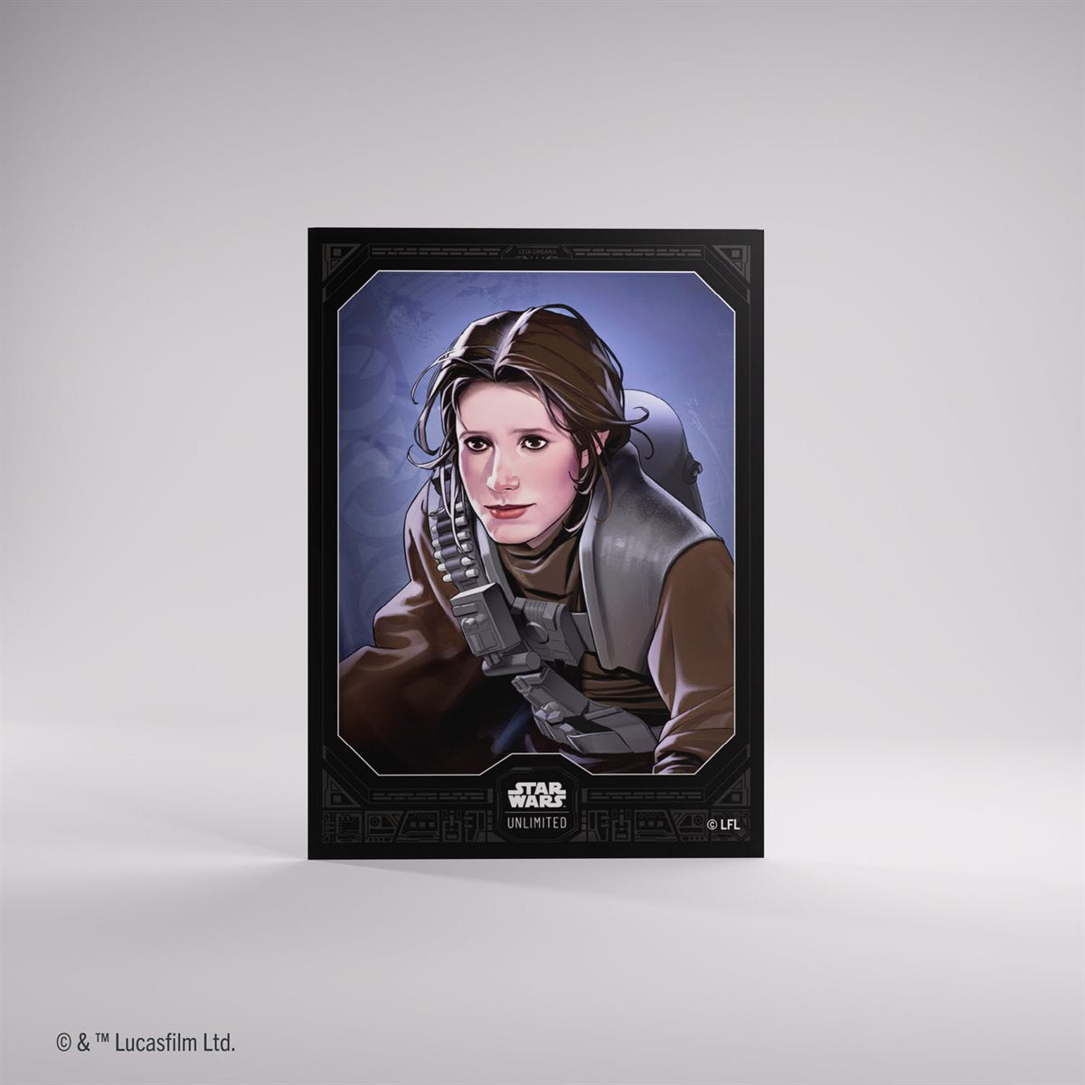 Sleeves: Star Wars: Unlimited - A Lawless Time: Art Sleeve: Leia Organa (60)