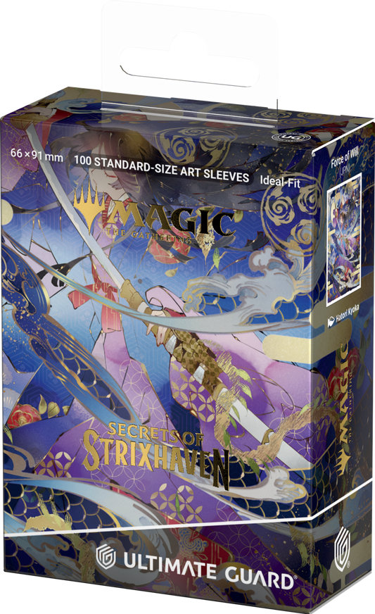 UG ART SLEEVES MTG SECRETS OF STRIXHAVEN - BLUE MYTHIC 1